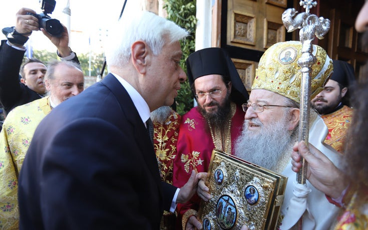 Εικόνες από τους εορτασμούς στη Θεσσαλονίκη – Νωρίτερα έγινε δοξολογία για τον εορτασμό του Αγίου Δημητρίου